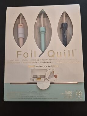 We R Memory Keepers Foil Quill Heat Pen Set - Pastel Pink, Mint, Navy